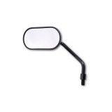 Rétroviseur sur guidon HIGHSIDER smart Agila ovale - côté gauche - non homologué E - noir