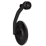 Rétroviseur d'embout de guidon HIGHSIDER pro Conero-EVO – noir mat – à l'unité