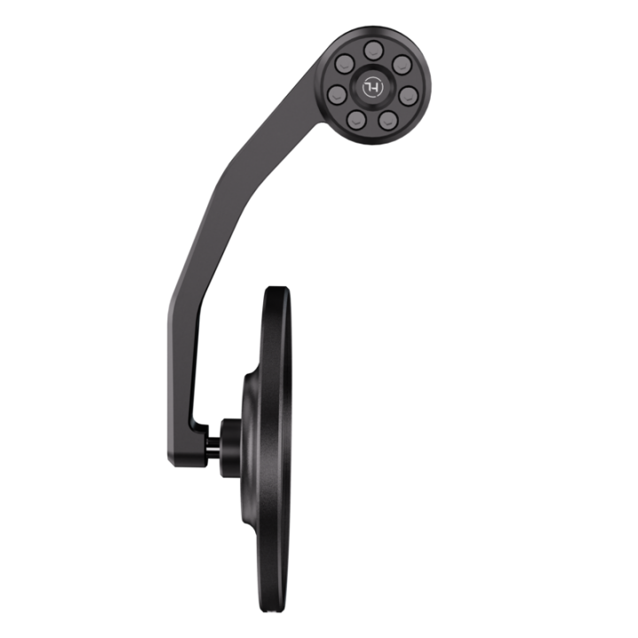 Rétroviseur d'embout de guidon HIGHSIDER pro Conero-EVO – noir mat – à l'unité