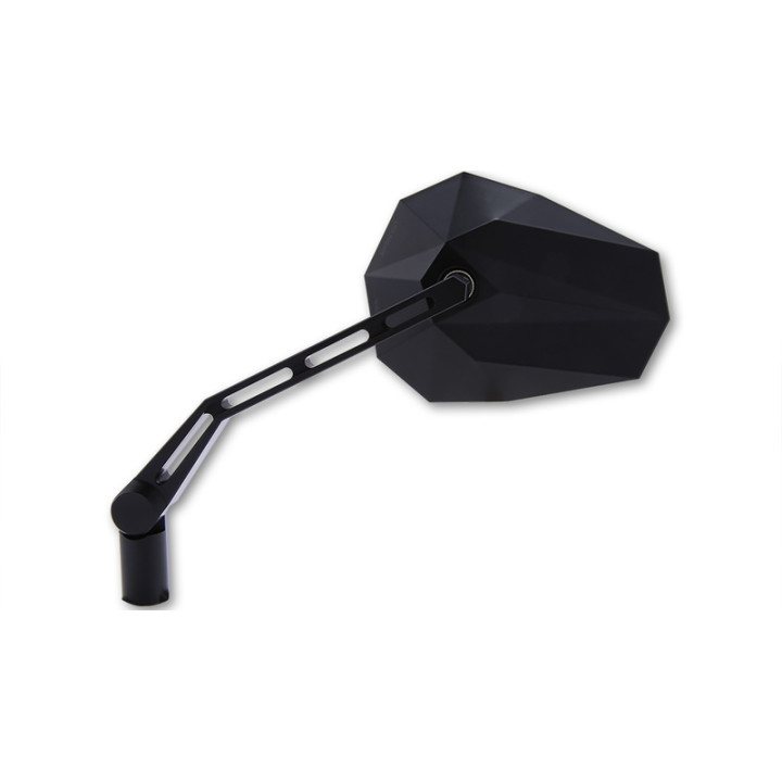 Rétroviseur de guidon HIGHSIDER pro Stealth-X1 – noir – la paire