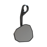 Rétroviseur d'embout de guidon HIGHSIDER pro Victory-Blast long – noir mat – à l'unité