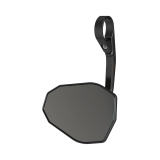 Rétroviseur d'embout de guidon HIGHSIDER pro Victory-Blast long – noir mat – à l'unité
