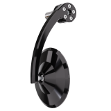 Rétroviseur d'embout de guidon HIGHSIDER pro Montana -EVO – noir – à l'unité