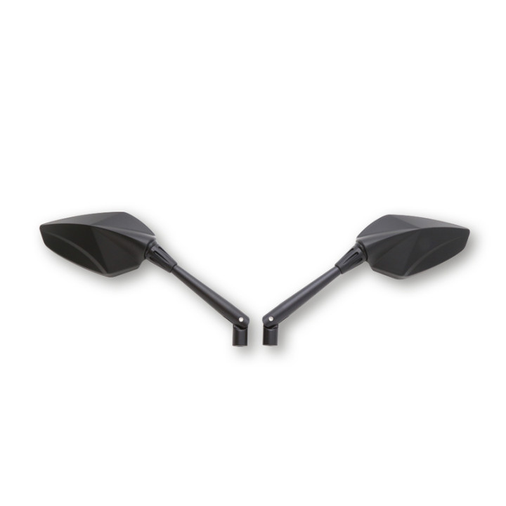 Rétroviseur de carénage HIGHSIDER pro Sempione - noir - la paire