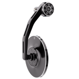 Rétroviseur d'embout de guidon HIGHSIDER pro Conero-EVO – noir – à l'unité