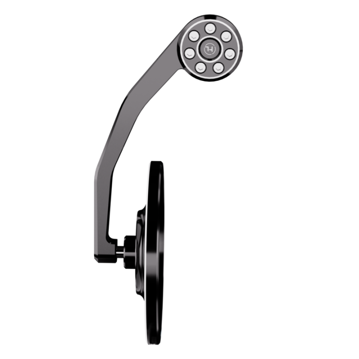 Rétroviseur d'embout de guidon HIGHSIDER pro Conero-EVO – noir – à l'unité