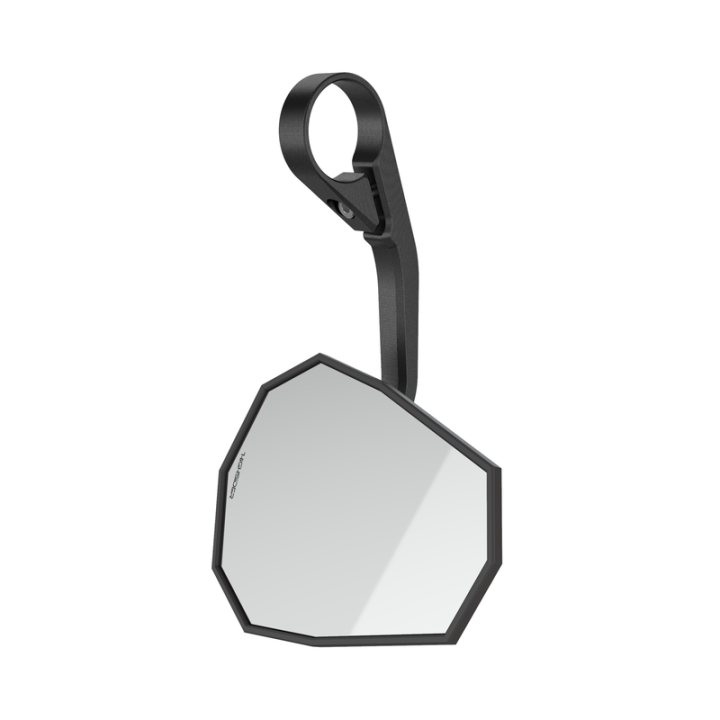 Rétroviseur d'embout de guidon HIGHSIDER pro Stealth-X6 long – noir mat – à l'unité