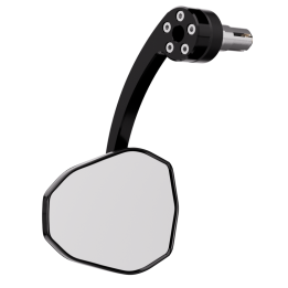 Rétroviseur d'embout de guidon HIGHSIDER pro Victory -EVO – noir – à l'unité