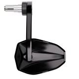 Rétroviseur d'embout de guidon HIGHSIDER pro Victory -EVO – noir – à l'unité