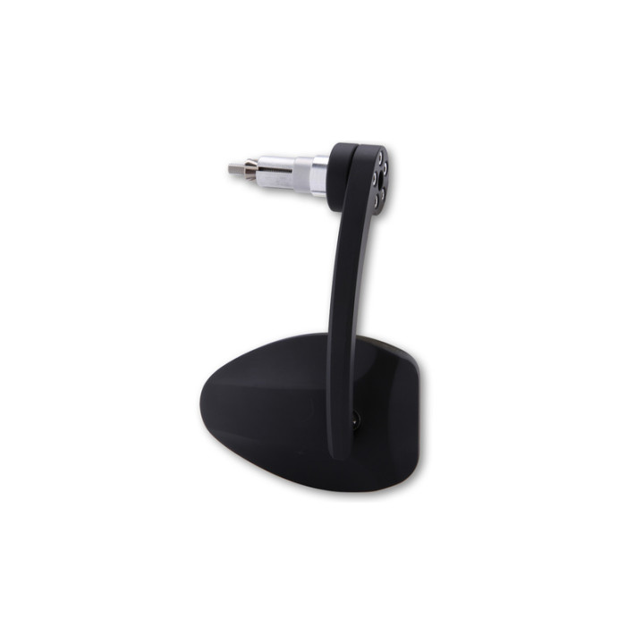 Rétroviseur d'embout de guidon HIGHSIDER pro Ferrara 2 - noir - l'unité