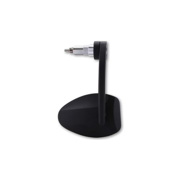 Rétroviseur d'embout de guidon HIGHSIDER pro Ferrara 2 - noir - l'unité