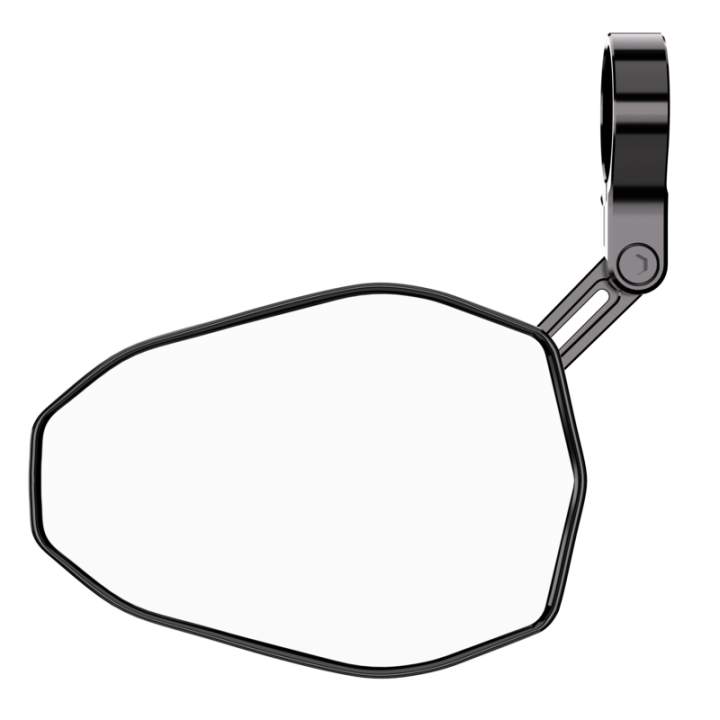 Rétroviseur d'embout de guidon HIGHSIDER pro Victory court – noir – à l'unité