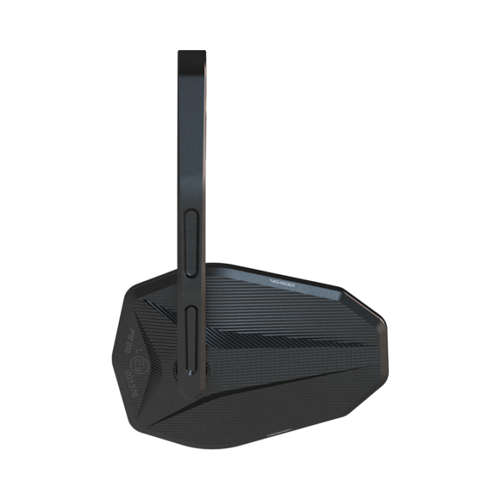 Rétroviseur d'embout de guidon HIGHSIDER pro Victory-Slim long – noir mat – à l'unité