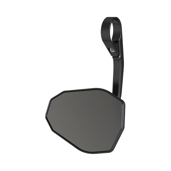 Rétroviseur d'embout de guidon HIGHSIDER pro Victory-Slim long – noir mat – à l'unité