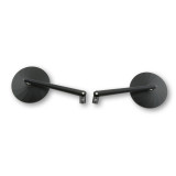 Rétroviseur de guidon HIGHSIDER smart Circula-P – noir mat – à l'unité