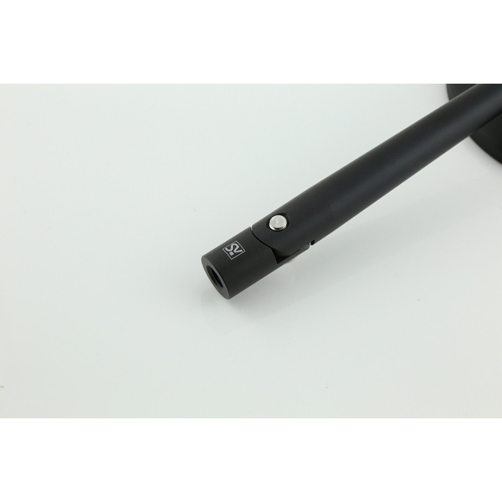 Rétroviseur de guidon HIGHSIDER smart Circula-P – noir mat – à l'unité