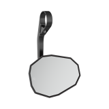 Rétroviseur d'embout de guidon HIGHSIDER smart Straight long - noir