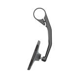 Rétroviseur d'embout de guidon HIGHSIDER smart Straight long - noir