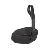 Rétroviseur d'embout de guidon HIGHSIDER smart Straight long - noir