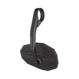 Rétroviseur d'embout de guidon HIGHSIDER smart Straight long - noir