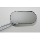 Rétroviseur de guidon HIGHSIDER smart ovale - chrome