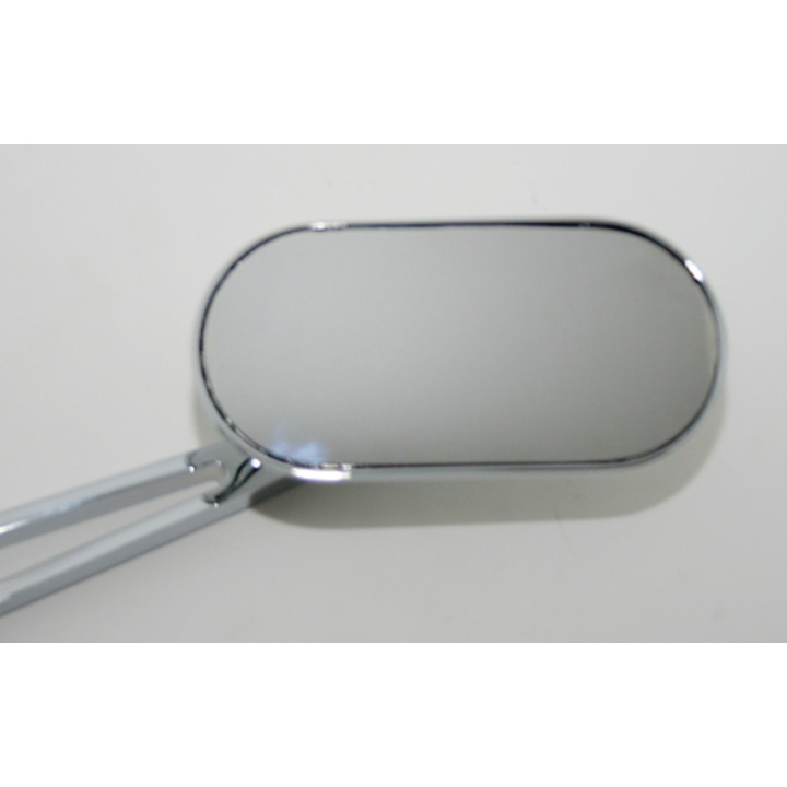 Rétroviseur de guidon HIGHSIDER smart ovale - chrome