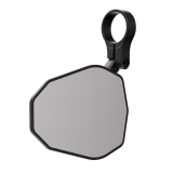 Rétroviseur d'embout de guidon HIGHSIDER pro Victory-Slim court – noir mat – à l'unité