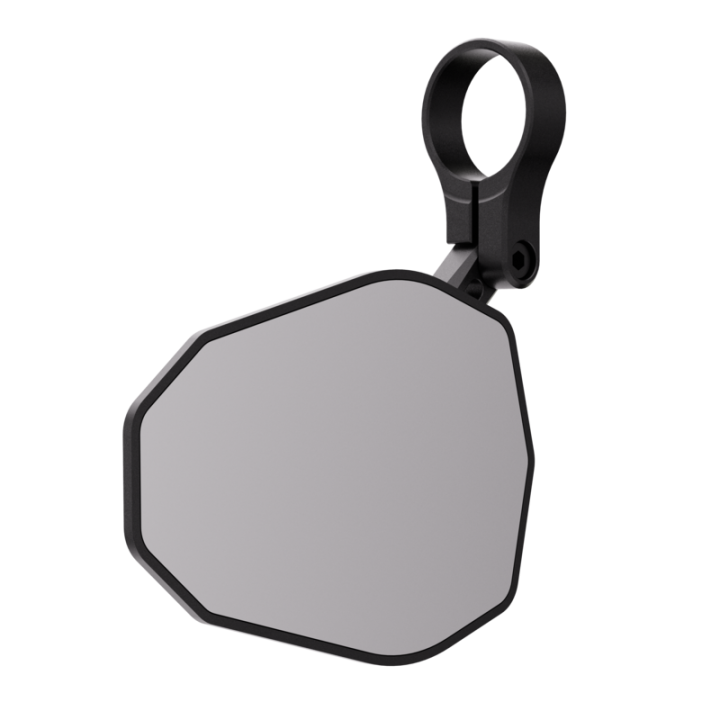 Rétroviseur d'embout de guidon HIGHSIDER pro Victory-Slim court – noir mat – à l'unité