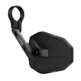 Rétroviseur d'embout de guidon HIGHSIDER pro Victory-Slim court – noir mat – à l'unité