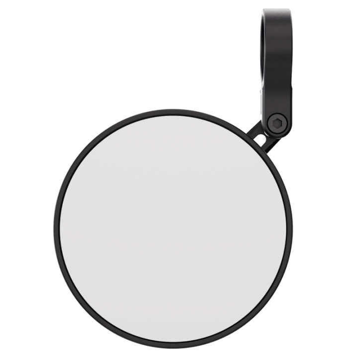 Rétroviseur d'embout de guidon HIGHSIDER pro Montana-Slim court – noir mat – à l'unité