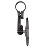 Rétroviseur d'embout de guidon HIGHSIDER pro Victory-Slim court – noir mat – à l'unité