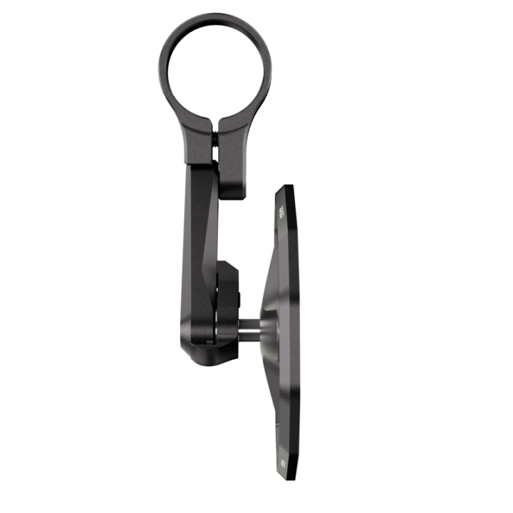 Rétroviseur d'embout de guidon HIGHSIDER pro Victory-Slim court – noir mat – à l'unité