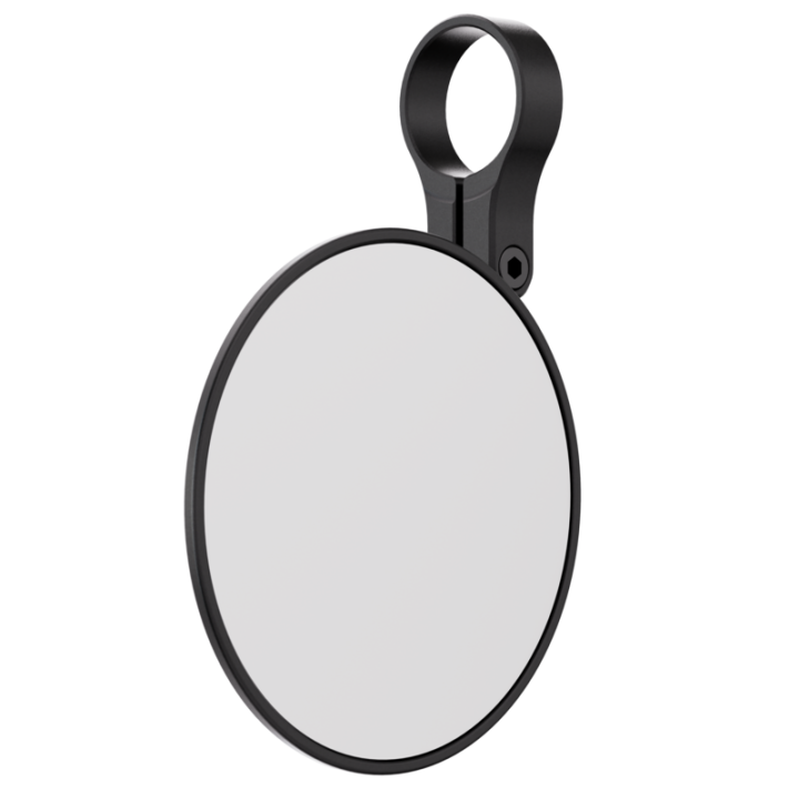 Rétroviseur d'embout de guidon HIGHSIDER pro Montana-Slim court – noir mat – à l'unité