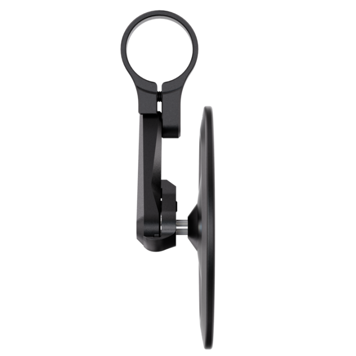 Rétroviseur d'embout de guidon HIGHSIDER pro Montana-Slim court – noir mat – à l'unité