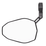 Rétroviseur d'embout de guidon HIGHSIDER pro Victory-Blast court – noir mat – à l'unité