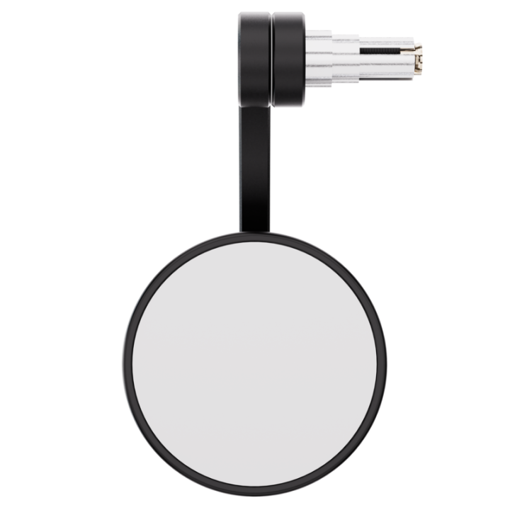 Rétroviseur d'embout de guidon HIGHSIDER pro Montana-Blast EVO – noir mat – à l'unité