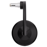 Rétroviseur d'embout de guidon HIGHSIDER pro Montana-Blast EVO – noir mat – à l'unité