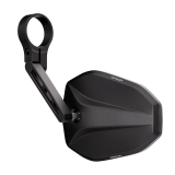 Rétroviseur d'embout de guidon HIGHSIDER pro Victory-Blast court – noir mat – à l'unité