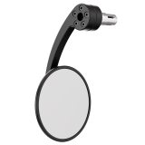 Rétroviseur d'embout de guidon HIGHSIDER pro Montana-Blast EVO – noir mat – à l'unité