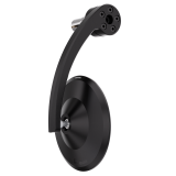 Rétroviseur d'embout de guidon HIGHSIDER pro Montana-Blast EVO – noir mat – à l'unité