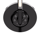 Rétroviseur d'embout de guidon HIGHSIDER pro Conero avec clignotant LED – à l'unité