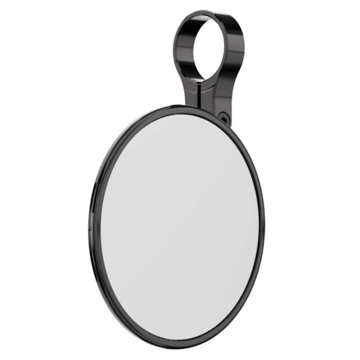 Rétroviseur d'embout de guidon HIGHSIDER pro Montana court – noir – à l'unité