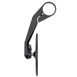 Rétroviseur d'embout de guidon HIGHSIDER pro Montana-Slim – noir mat – à l'unité