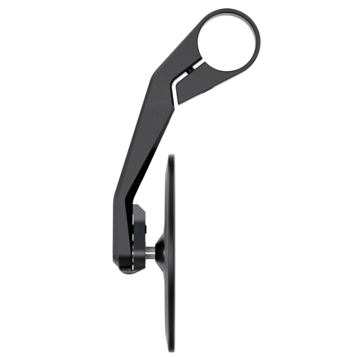 Rétroviseur d'embout de guidon HIGHSIDER pro Montana-Slim – noir mat – à l'unité