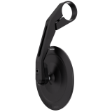 Rétroviseur d'embout de guidon HIGHSIDER pro Montana-Slim – noir mat – à l'unité