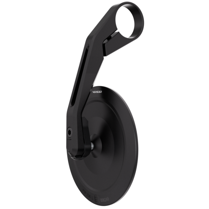 Rétroviseur d'embout de guidon HIGHSIDER pro Montana-Slim – noir mat – à l'unité