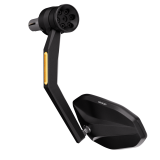 Rétroviseur d'embout de guidon HIGHSIDER pro Victory-Rim – noir mat – à l'unité