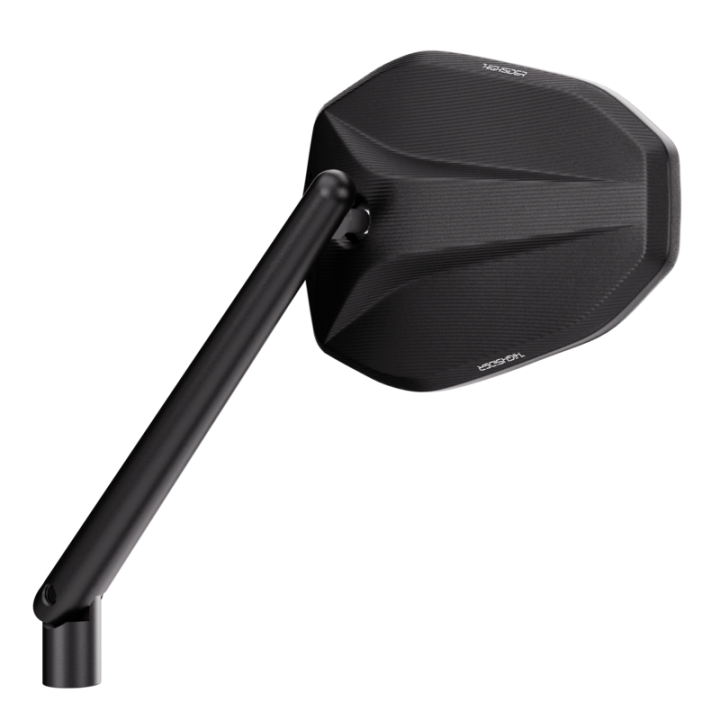 Rétroviseur de guidon HIGHSIDER pro Victory -X – noir mat – à l'unité