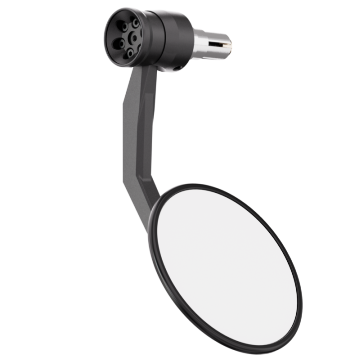Rétroviseur d'embout de guidon HIGHSIDER pro Montana-Rim avec clignotant LED – à l'unité