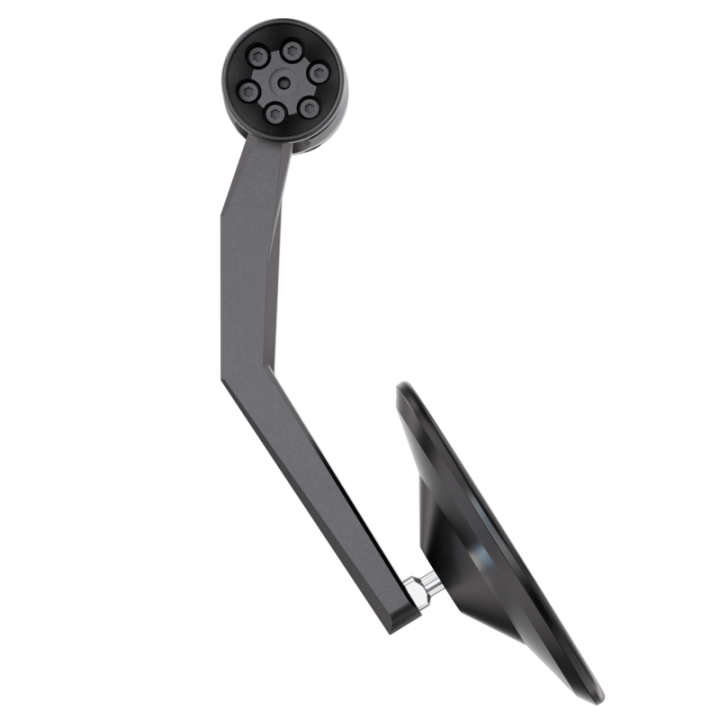 Rétroviseur d'embout de guidon HIGHSIDER pro Montana-Rim avec clignotant LED – à l'unité